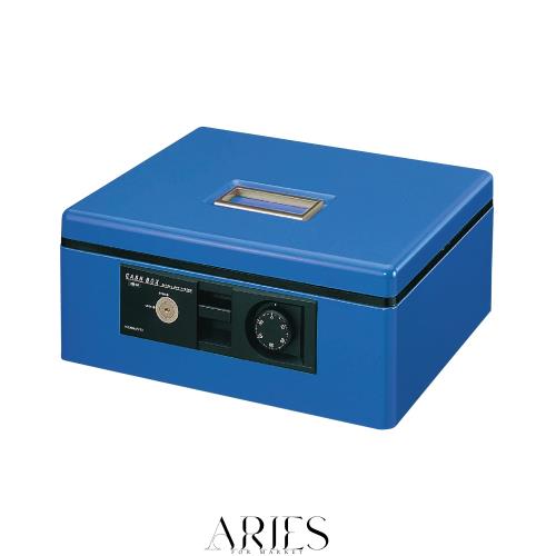 コクヨ(KOKUYO) 手提げ金庫 ダイヤル付 A4 青 CB-11B