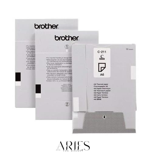 ブラザー工業(Brother Industries) brother MPrint用ペーパーカセット感熱紙 C-211 20個入り
