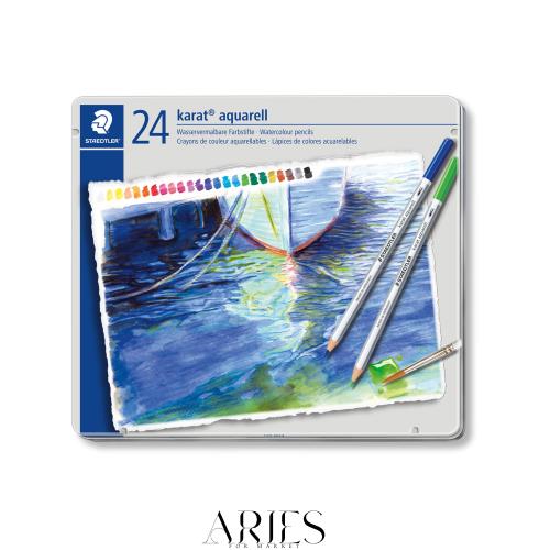 ステッドラー(STAEDTLER) 色鉛筆 24色 水彩色鉛筆 カラトアクェレル 125 M24 4,959円