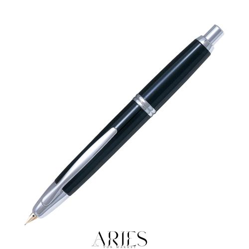 PILOT 万年筆 マンネンヒツ キャップレス B F ブラック FCN1MRBF