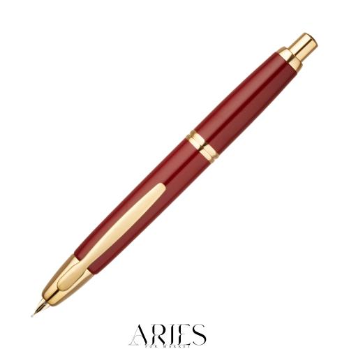 PILOT 万年筆 マンネンヒツ キャップレス DR M ディープレッド FC15SRDRM