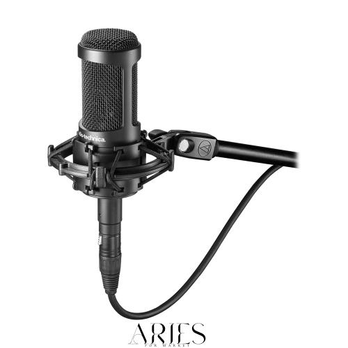 オーディオテクニカ AT2050 コンデンサーマイク XLR 単一指向性マイク/双指向/全指向/ローカットスイッチ/PADスイッチ/専用ショックマウ