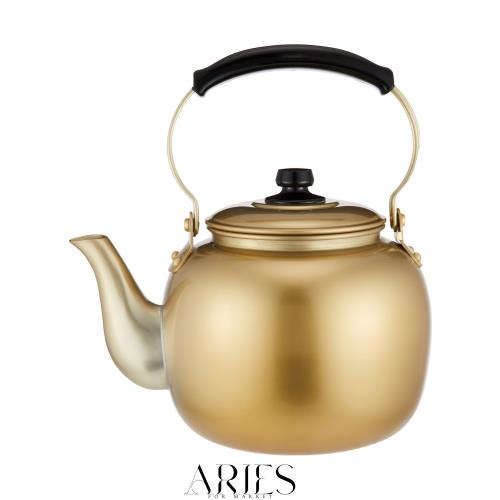 アカオアルミ 湯沸 6l アルミニウム(しゅう酸アルマイト)、ツル・ツマミ(フェノール樹脂) 日本 BYW01006の通販は 13,765円