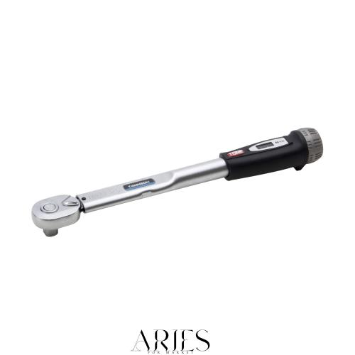 トネ(TONE) プレセット形トルクレンチ(ダイレクトセット・ホールドタイプ) T4MN50H 差込角12.7mm(1/2”) ブラック 50N・m