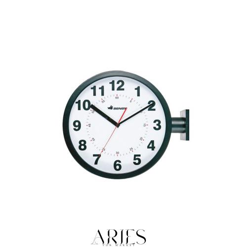 ダルトン 掛け時計 170D2 ブラック ダブルフェイスクロック 【新