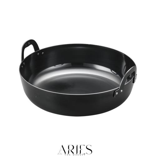 遠藤商事 業務用 厚板揚鍋 39cm 鉄 日本製 AAG09039
