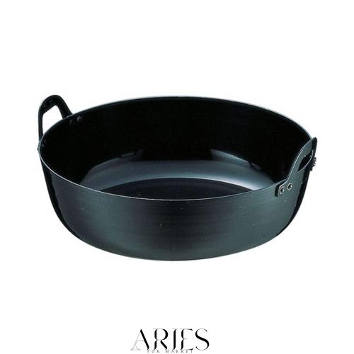 遠藤商事 業務用 厚板揚鍋 42cm 鉄 日本製 AAG09042