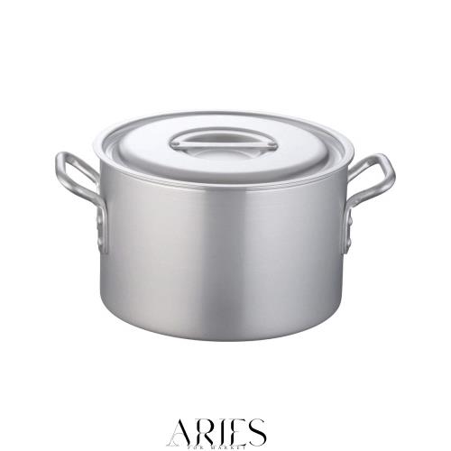 遠藤商事 業務用 TKG 半寸胴鍋 30cm (目盛付) (アルマイト加工) アルミニウム 韓国製 AHV6230