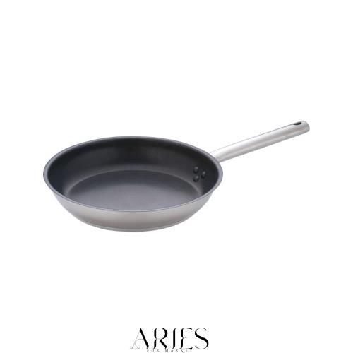 遠藤商事 業務用 ムラノ インダクション テフロンセレクト フライパン 28cm IH対応 18-8ステンレス/内面テフロン加工 AHLV703