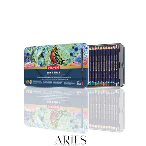 国内正規品ダーウェント 水彩 色鉛筆 インクテンス ペンシル 24色