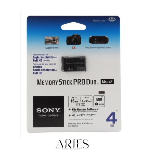 ソニー(SONY) Sony メモリースティック PRO Duo 4GB Mark2(並行輸入 海外パッケージ) [PC]