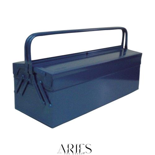 TRUSCO(トラスコ) 2段式工具箱 600X220X305 ブルー GL-600-B