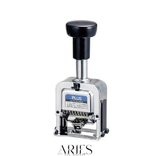 プラス ナンバーリング F型(A字体) 【付属品:インク(黒)、ステッキ】 30-597 IJ-075F