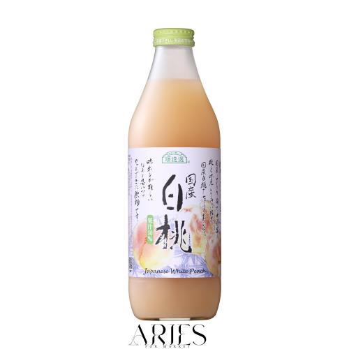 順造選 国産白桃 1000ml×6本