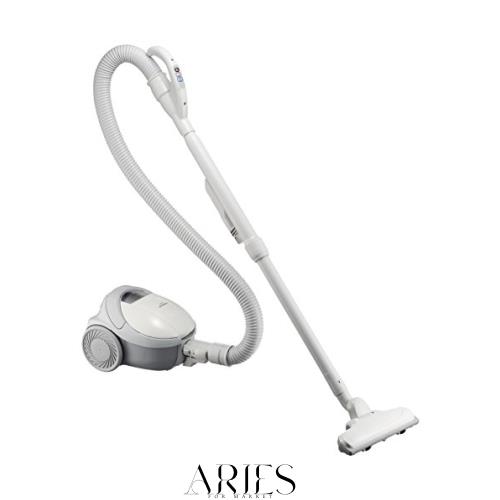 日立 軽量 掃除機 紙パック式 ハイパワー530W ヘッド丸洗い対応 CV-VP5 W ホワイト