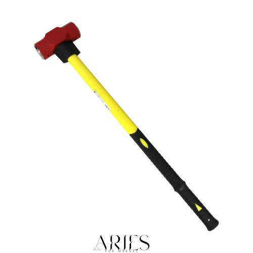 SK11(エスケー11) グラスファイバー柄 両口ハンマー プロテクションラバー付 4.5Kg