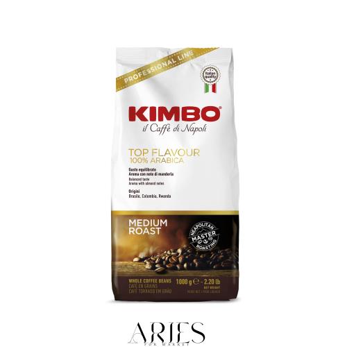 キンボ(KIMBO)コーヒー豆 エスプレッソ イタリア(ライトミディアムロースト アラビカ)トップフレーバー 1kg