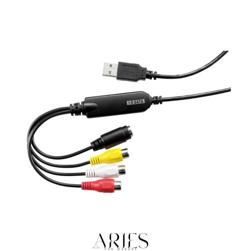 アイ・オー・データ ビデオ/VHS 8mm DVD ダビング パソコン取り込み ビデオキャプチャー 「アナレコ」 日本メーカー GV-USB2