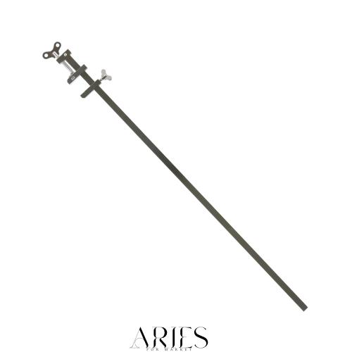 新潟精機 SK 日本製 締ハタ金 連動金具付 750mm FCI-750