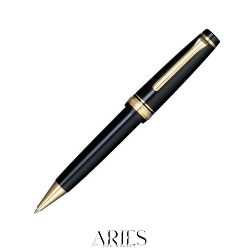 セーラー万年筆 油性ボールペン プロフェッショナルギア 金 ブラック 16-1036-620