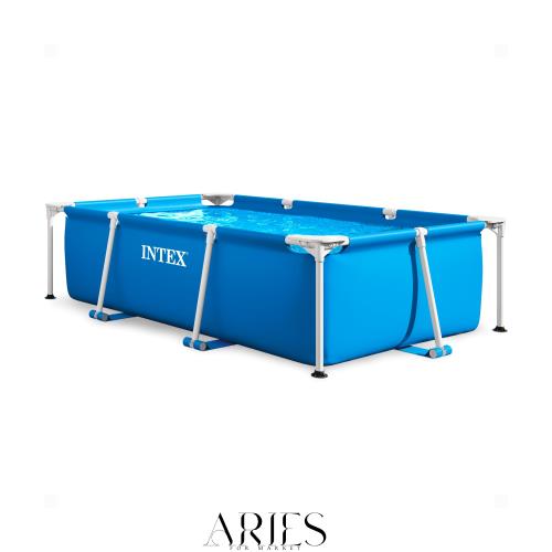 INTEX(インテックス) プール レクタングラフレームプール 220x150x60cm 28270 [日本正規品]