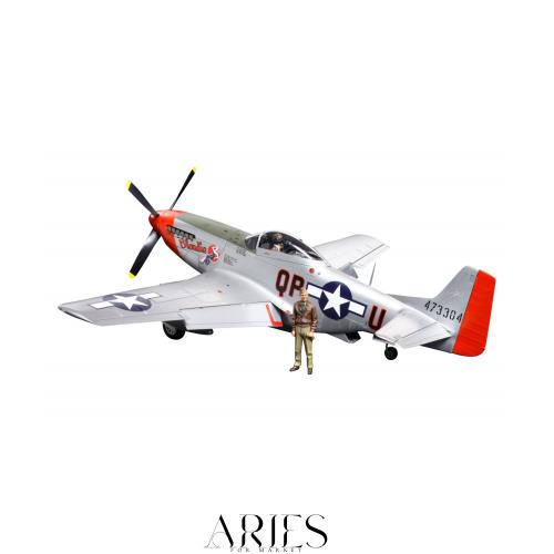 タミヤ(TAMIYA) 1/32 エアークラフトシリーズ No.22 アメリカ陸軍 ノースアメリカン P-51D マスタング プラモデル 60322