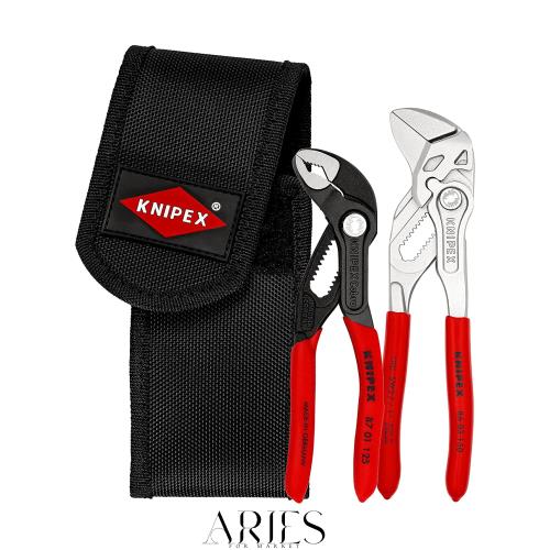 クニペックス KNIPEX 002072V01 ミニコブラ + プライヤーレンチセット