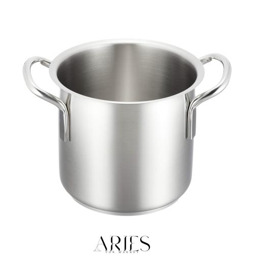 遠藤商事 業務用 (ムラノ) インダクション 寸胴鍋 16cm IH対応 18-8ステンレス AZV7701