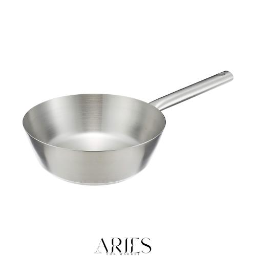 遠藤商事 業務用 ムラノ インダクション テーパーパン 24cm IH対応 18-8ステンレス ATC4504