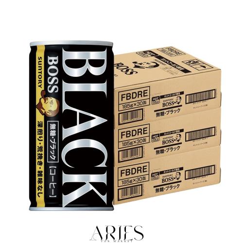 BOSS無糖ブラック185g30本×3箱/合計90本/サントリーボス [その他]