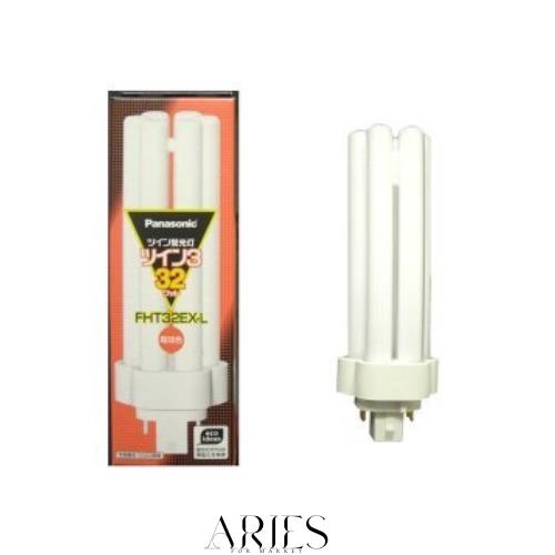 パナソニック 10個セット コンパクト形蛍光灯 32W 3波長形電球色 ツイン蛍光灯 ツイン3(6本束状ブリッジ) FHT32EX-L_set