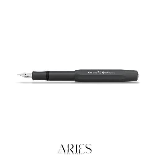 Kaweco カヴェコ 万年筆 M 中字 アル スポーツ ブラック ALFP-BK 正規輸入品