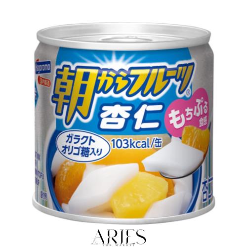 はごろも 朝からフルーツ 杏仁 190g (4083) ×24個