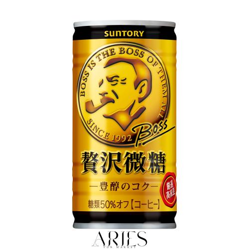 サントリー 雇い主 贅沢さ微糖 185g缶 ×30本×3入れもの(90本)