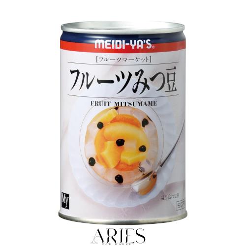 明治屋 フルーツマーケット フルーツみつ豆 425ｇ×12個