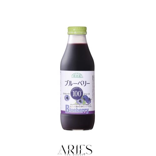 順造選 ブルーベリー100（果汁100％ストレート）500ml×6本入りセット