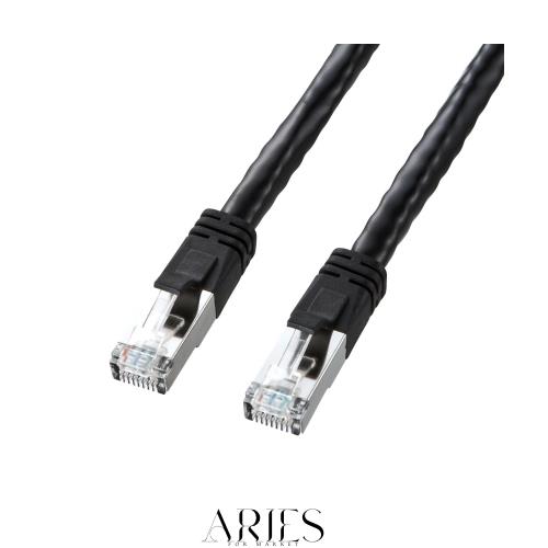 サンワサプライ PoE CAT6 LANケーブル 30m ブラック KB-T6POE-30BK