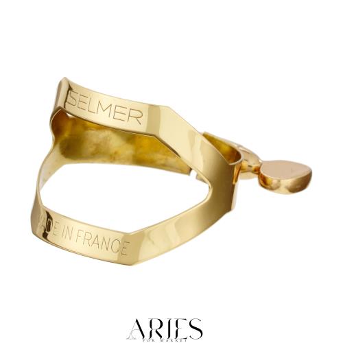 セルマー・パリ セルマー テナーサクソフォン リガチャー ラッカー仕上げ