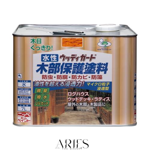 ニッペ 水性ウッディガード7L けやき