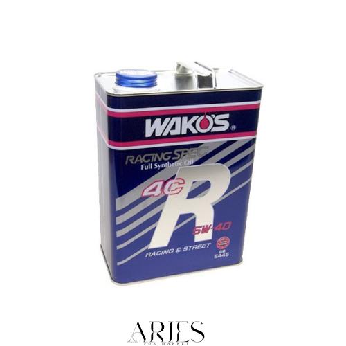 ワコーズ 4CR-40 フオーシーアール 5W40 レーシングスペックエンジンオイル 4L E445 [HTRC3]