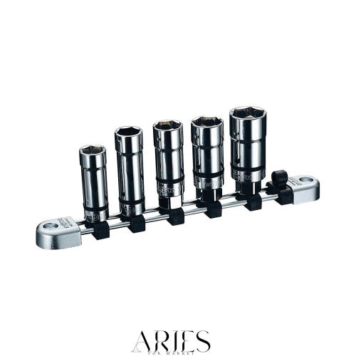 京都機械工具(KTC) ネプロス 9.5mm (3/8インチ) プラグレンチセット 5個組 NTB305SPA
