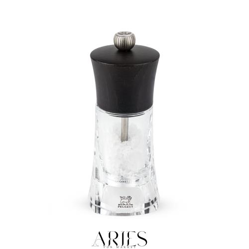 プジョー PEUGEOT ミル 塩 ソルトミル 透明 アクリル製 粗さ調節 容量60g・14cm 手動 小型 フランス製 チョコ オレロン 28411の通販は 6,836円