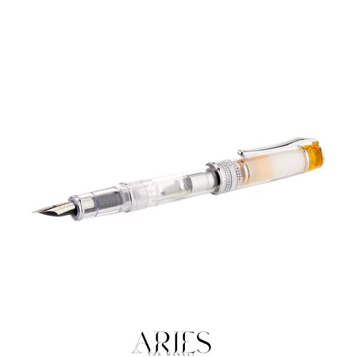 パイロット 万年筆 プレラ 色彩逢い カリグラフィー用 透明オレンジ FPRN350R-TOCM