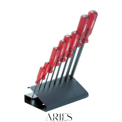 TRUSCO(トラスコ) ボールポイントドライバーセット(8本組) TBD-8S