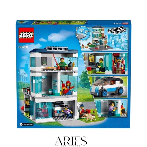 レゴ(LEGO) シティ モダンハウス ロードプレート付 60291 おもちゃ ブロック プレゼント 家 おうち 男の子 女の子 5歳以上