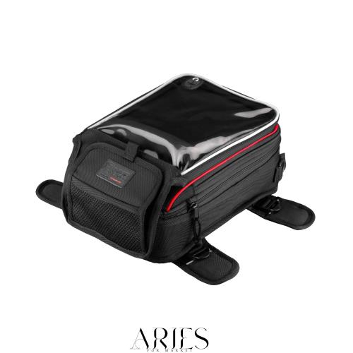 [KOMINE] バイク用 ツーリングタンクバッグ 5.2~7.8L SA-214 814 09-214 Blackの通販は