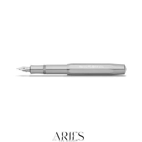 Kaweco カヴェコ 万年筆 M 中字 アル スポーツ アルミ ALFP-RW 正規輸入品