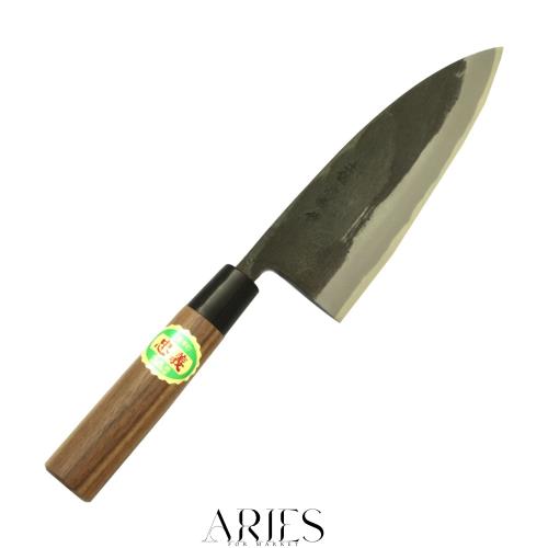 土佐刃物 包丁 黒打ち 出刃包丁 青鋼 1号 180mm