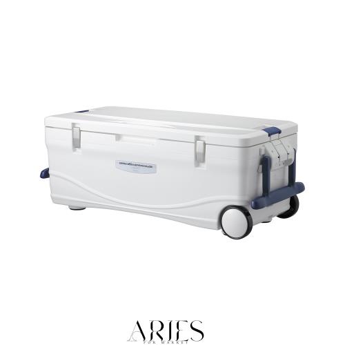 シマノ(SHIMANO) クーラーボックス 45L スペーザ ホエール ライト キャスター付 450LC-045L 釣り用 ピュアホワイト