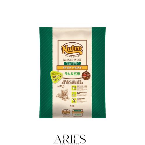 nutro ニュートロ ナチュラル チョイス ラム＆玄米 超小型犬~小型犬用 エイジングケア 6kg ドッグフード